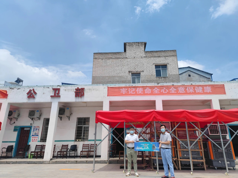 全民抗疫，瑞風助力 瑞泰風關(guān)愛在行動-湖北麻城市檢測點